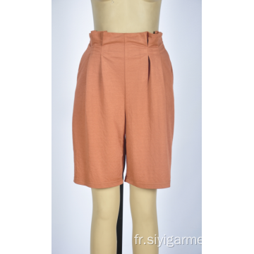 Shorts orange cool pour dames